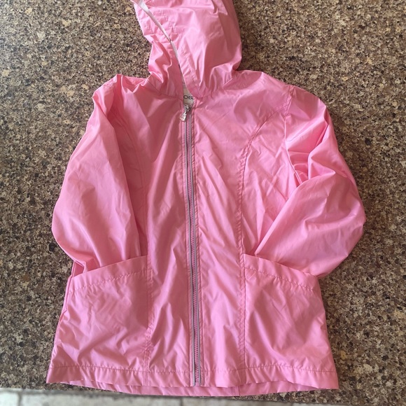 CHEROKEE Girls XL  rain and wind jacket Fits ladies S-M. Packs tiny Lightweight - Picture 8 of 9